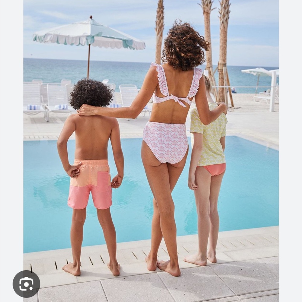 Minnow swim shell blossom bikini